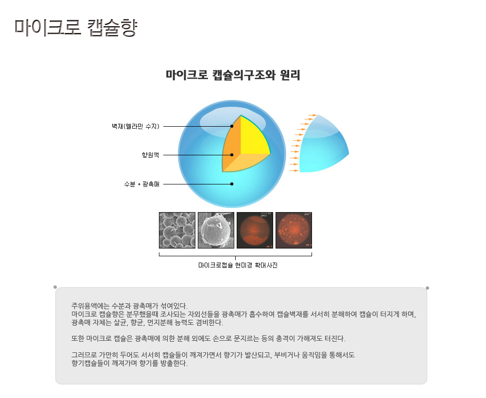 마이크로 캡슐향